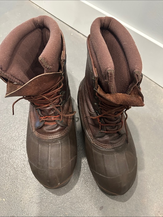 Men\'s Lined LaCrosse Brown Waterproof Work Boots - see notes about sizing main image 4